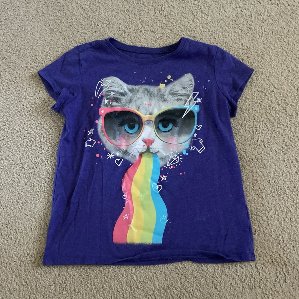 Kitten baby tee